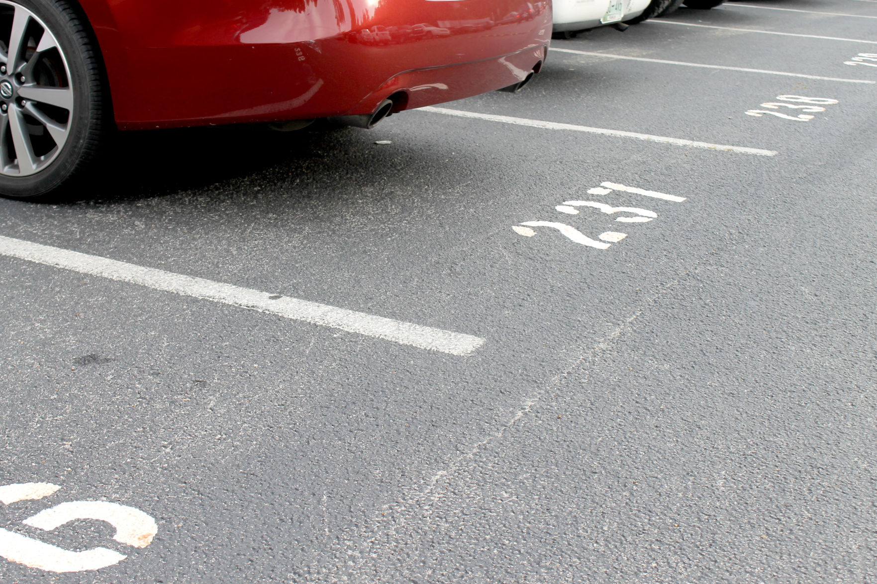 THS parking lot